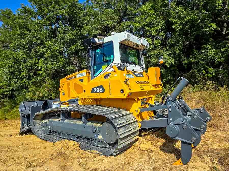 déblaiement au bull